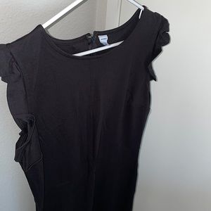 NEW Old Navy Ruffled Black Jack Dress